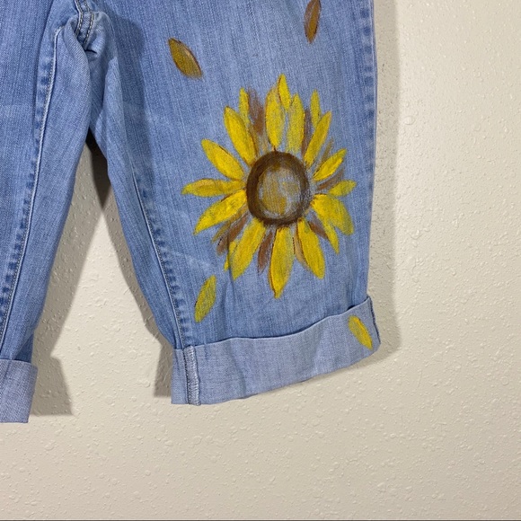 Ana Modern Fit Sz 12 Capri Light blue Jeans - Picture 4 of 10